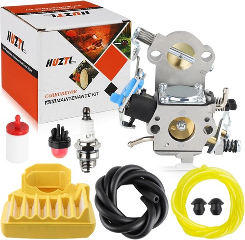 Huztl 455 Rancher Carburetor for Husqvarna 460 461 455E Jonsered CS2255 Gas Chai - Picture 8 of 8