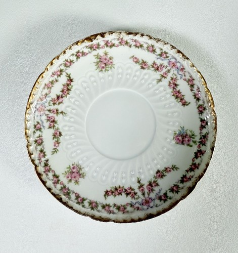 Vintage DGA Limoges Porcelain Saucer Replacement - Picture 3 of 4