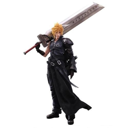 Final Fantasy VII Advent Children Play Arts Kai Cloud Strife Figur - Bild 1 von 7