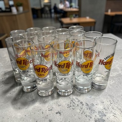 Hard Rock Cafe Collectible Shot Glasses Choose Your City | $5 ship + $1 each add