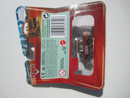 DISNEY PIXAR CARS FRED CON PARACHOQUES CAÍDO #121 CHASE ÚLTIMA VUELTA NUEVO - Imagen 2 de 2