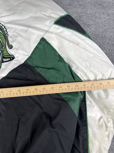 Vintage Michigan State Spartans Jacke Herren Extra Large Pro Player gefütterter Mantel - Bild 20 von 22