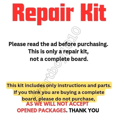 Refrigerator Control Board Repair Kit  2307028 W10219463 W10121049 KSCS25INSS0 - Image 2 of 4