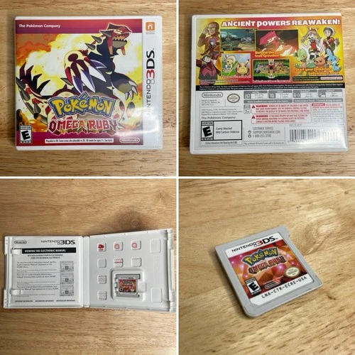 Nintendo Pokémon Omega Ruby (3DS, 2014) Complete In Box. Authentic