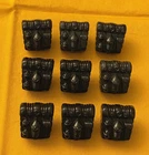 vintage G.I. GI JOE gijoe 1986 VIPER BACKPACK lot x9 weapons parts FREE SHIP
