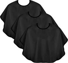 3 Pcs Makeup Capes Beauty Salon Makeup Bibs Shorty Smock for Clients Lightweight