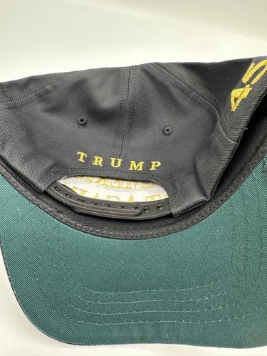 Official Make America Great Again Trump Cali Fame 45-47 Balck Snapback Hat Cap - Picture 8 of 8