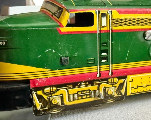 ** Marx 4000 Seaboard Powered Diesel Locomotive O/027 gauge - VG+ - Video - Picture 14 of 14