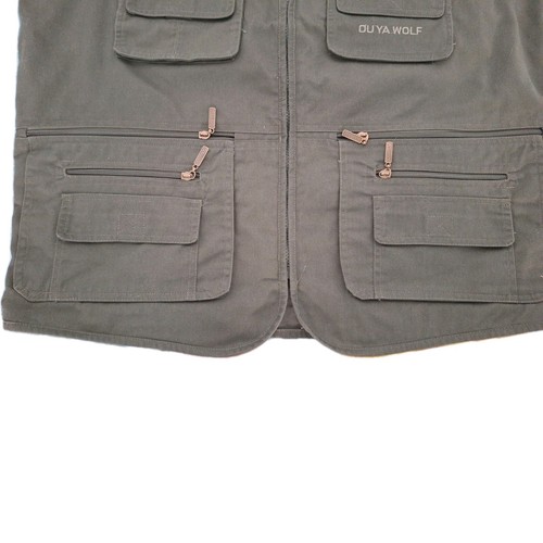Ou Ya Wolf Size XL Mens Fishing, Hunting, Shooting Vest - Picture 3 of 9