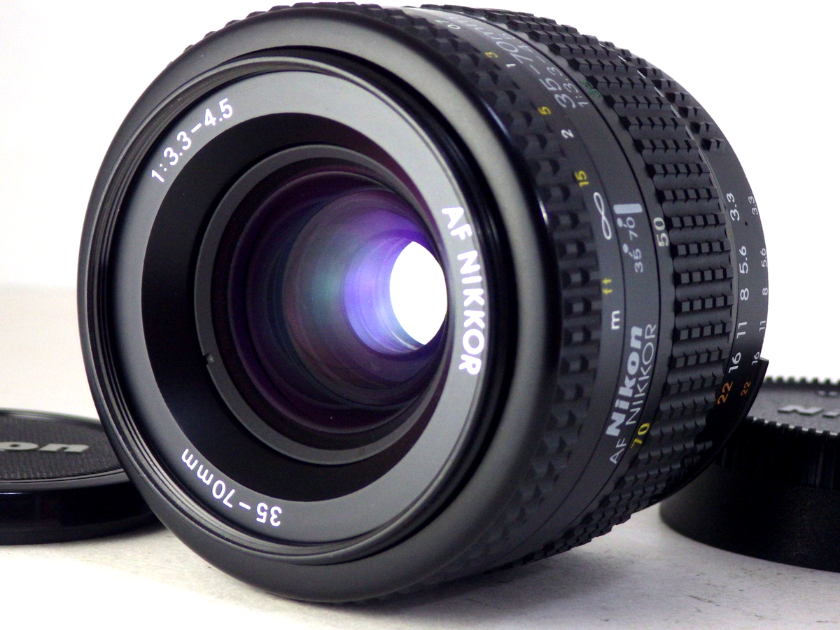 Nikon AF Nikkor 35-70mm f/3.3-4.5 Zoom Lens FX F DSLR