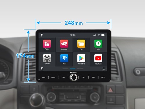 für Skoda Fabia 2 5J 542 545 10,1" Auto Radio DAB+ USB BT kabellos Apple Carplay - Bild 5 von 10