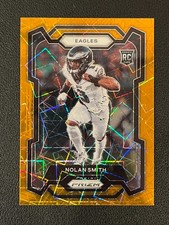 Nolan Smith 2023 Prizm Rookie RC Lazer Eagles 382