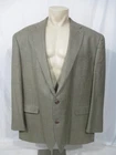 Lauren Ralph Lauren Men's Tan Lined Silk/Wool 2-Button Blazer Jacket Size 52L