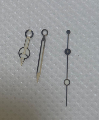 Genuine Rolex Submariner Hands Set Blue-Green Lume Sphere Seconds Cal 3135 OEM