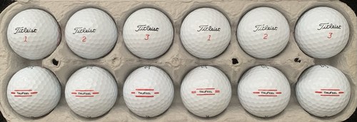 12 Titleist Trufeel Golf Balls Mint AAAAA - Picture 4 of 4