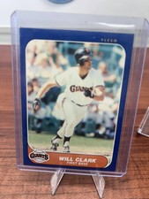 Will Clark 1986 Fleer Update #U-25 San Francisco Giants