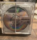 Memorex 5-pak 80 min nagrywalne mini dyski, fabrycznie nowe z etui na biżuterię i etykietami