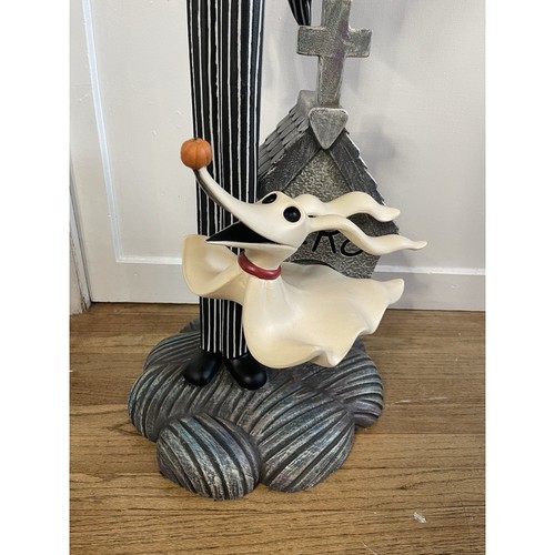 Disney The Nightmare Before Christmas Jack Skellington & Zero Statue 3,5ft 2025 - Bild 7 von 10