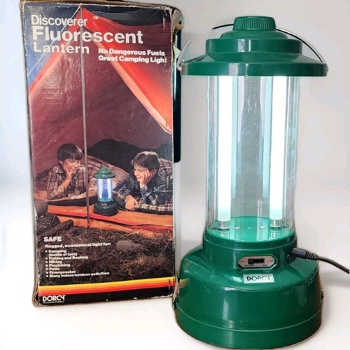 Vintage Dorcy 41-1020 Fluorescent With Box And Original Paperwork. Works! - Picture 1 of 10