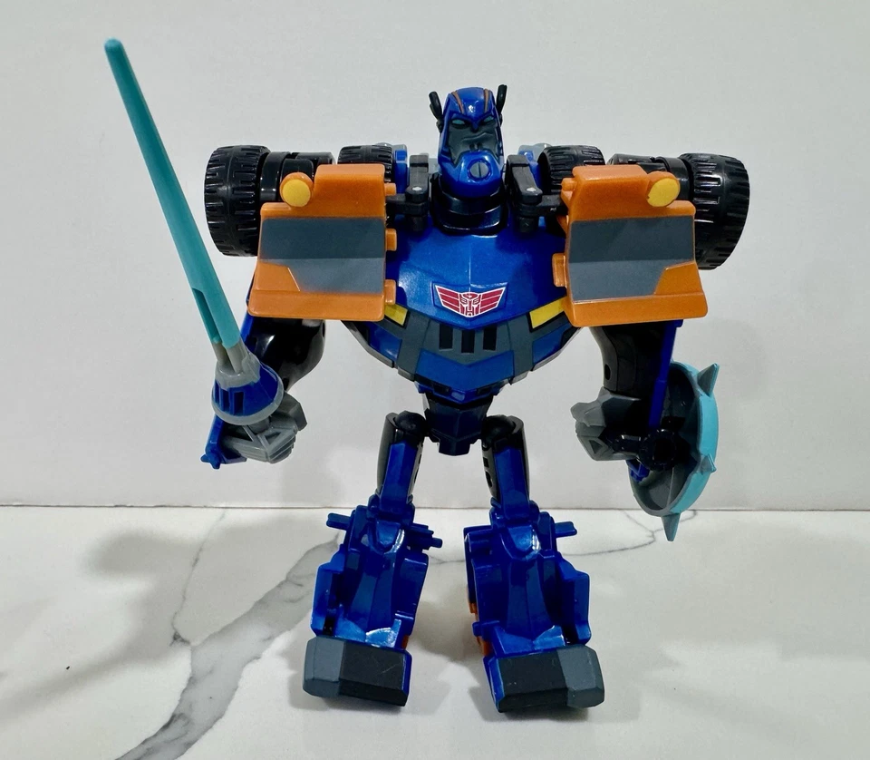 Transformers Animated Sentinel Prime 100% Completo Clase Deluxe + Instrucciones Foto 2 de 4