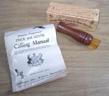 Vintage Herter's World Famous No. 272 Vit Glodo Duck Call Box & Instructions #1