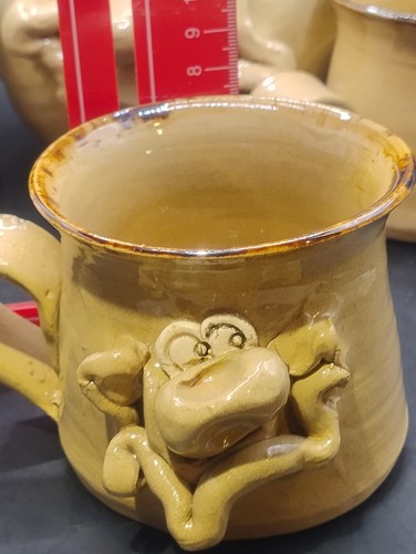 Humourous Ugly Pottery Collection Tea Set Pot Mugs & Milk Jug RfBx#59 - Picture 22 of 24
