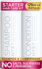 Sulphate Free Shampoo & Conditioner Set 125ML X2 Hair Extensions Keratin