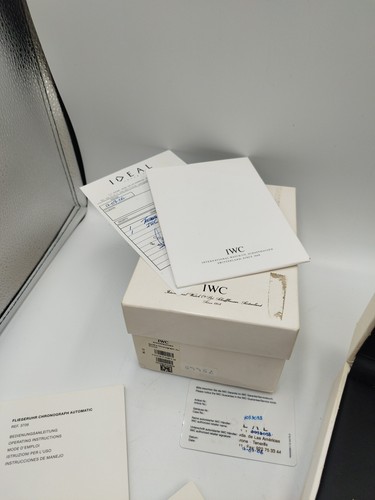 IWC Chronograph Pilot Watch Fliegeruhr Ref 3706 3093098 Boxed Paperwork Working - Picture 17 of 20