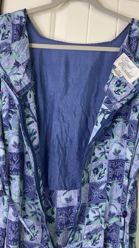 Vestido De Colección SARAH ELIZABETH Púrpura Floral S/S Midi Talla 18W Cottagecore Pradera - Imagen 13 de 20