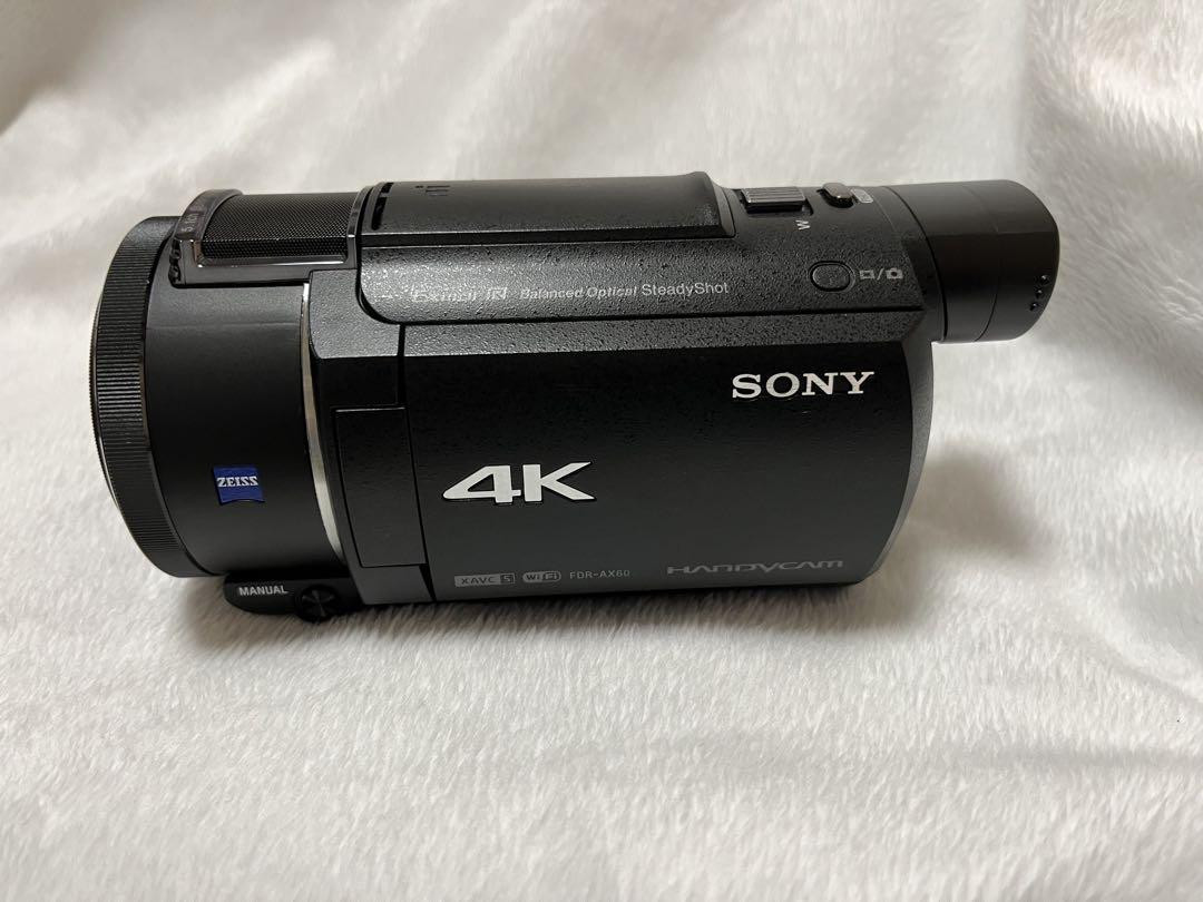 Sony FDR-AX60 4K Camcorder 20x Optical Zoom 64GB Memory Sony FDR-AX60 4K Camcorder 20x Optical Zoom 64GB Memory