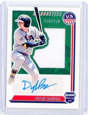 2021 2022 Panini USA Stars & Stripes DYLAN BEAVERS Jersey AUTO AUTOGRAPH RC /250