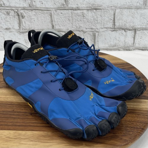 Scarpe a piedi nudi Vibram Fivefingers V-Alpha 19M7102 uomo 12,5 EU 47 blu nero - Foto 7 di 15