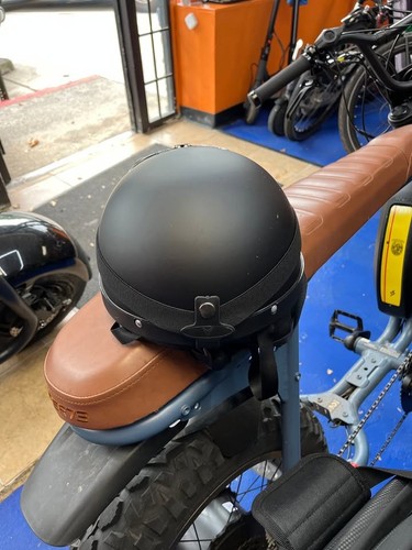 Vintage-Style Bike Helmet with Goggles for Adults - Bild 13 von 13