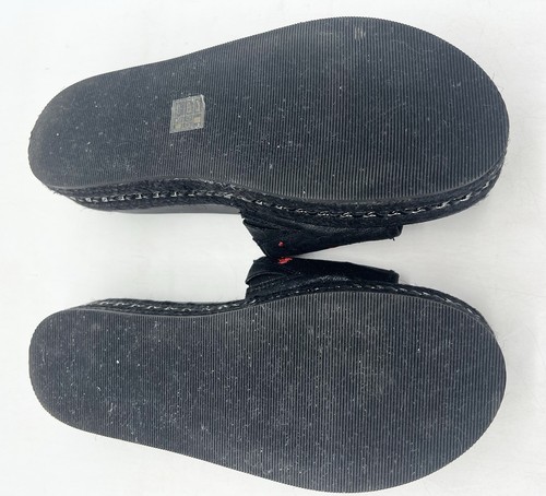 KARL LAGERFELD PARIS Black Logo Platform Slides Sandals Shoes Size 8M - Picture 11 of 12