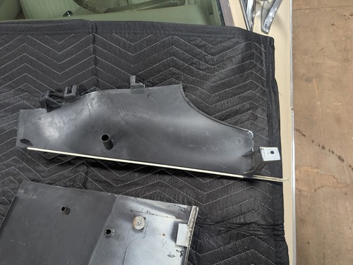 1967 1969 Buick Riviera 3pc Package Tray 1968 Rear Shelf Trim Cover Plate - Picture 16 of 16