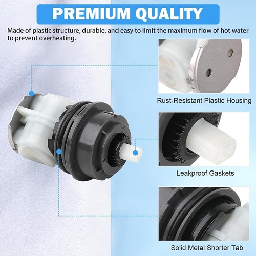 RP50587 für & RP46463 Dusche Ersatz Single8337 - Bild 8 von 9