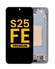 OLED Screen Assembly Replacement with Frame Galaxy S25 FE 5G (S731) (JETBLACK)
