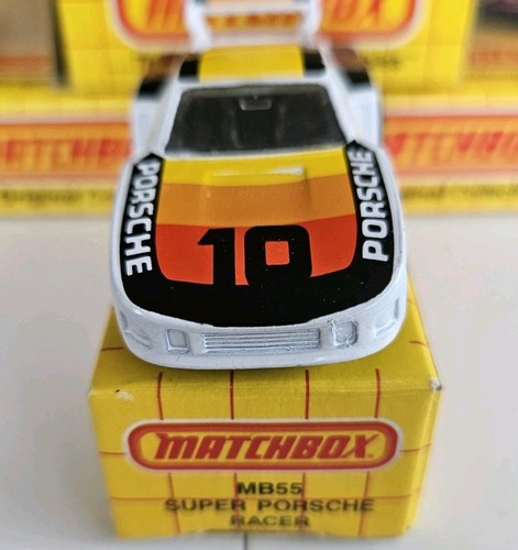 Vintage 80's Matchbox MB55 Super Porsche Racer White - Picture 3 of 8