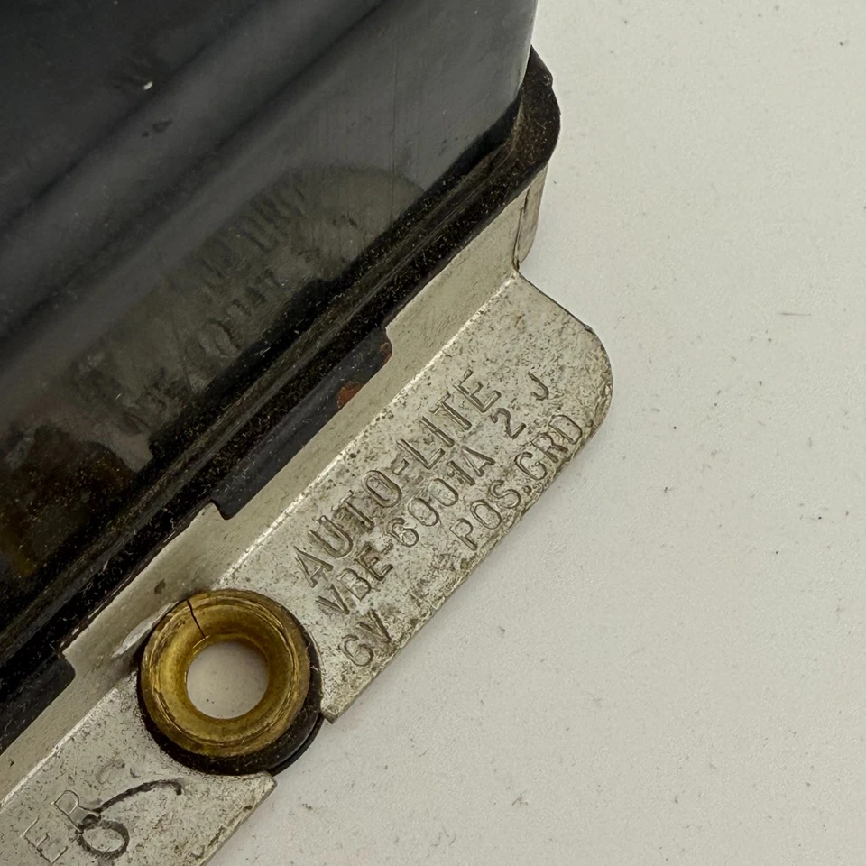 1949-1955 Chrysler Dodge Plymouth DeSoto Voltage Regulator VBE-6001A 1343573 6V - Image 2 of 4