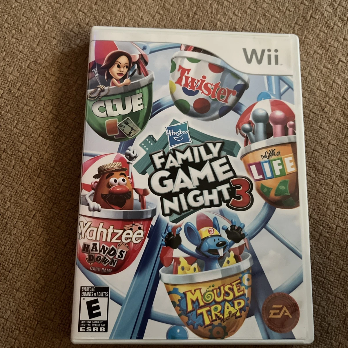 Nintendo Wii Hasbro Family Game Night 3 Video Games for sale - eBay