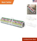 41-Inch Clear Gift Wrap Organizer - Perfect Birthday and Event Wrapping Solution
