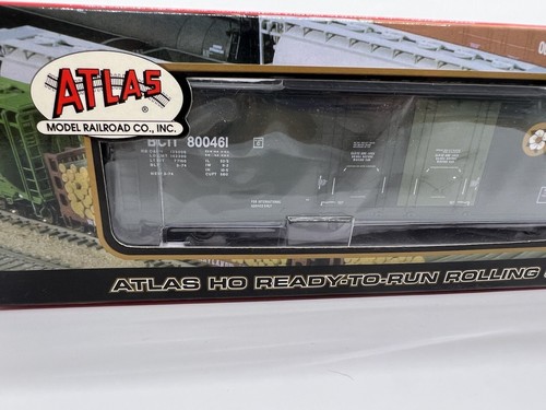 Atlas British Columbia Railway Evans 53' Double Plug Door Box HO Scale Rd#800461 - Picture 2 of 6