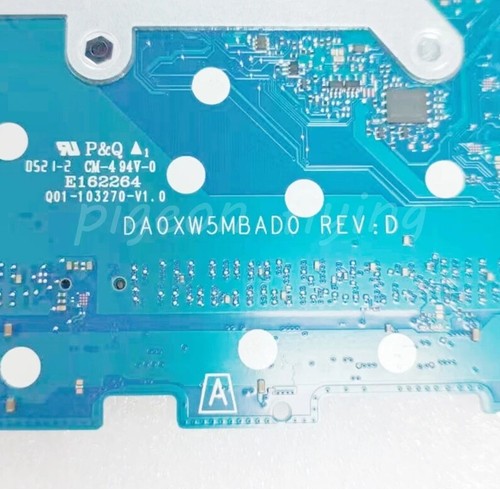 Placa madre para computadora portátil HP ZBook Power G7 CPU I7-10750H SRH8Q DA0XW5MBAD0 REV: D - Imagen 6 de 6