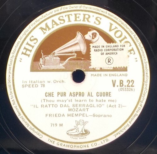 Lot of 11 (12" Italian) 78 Records Caruso, Gigli, Bori, Curci - Listed & Graded - Picture 2 of 11
