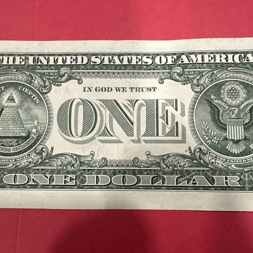 BANCONOTE DA $1 STAR BANCONOTE DA DOLLARO DI RICAMBIO BANCONOTE NUMERO DI SERIE FANTASIA 2017A - Foto 4 di 4