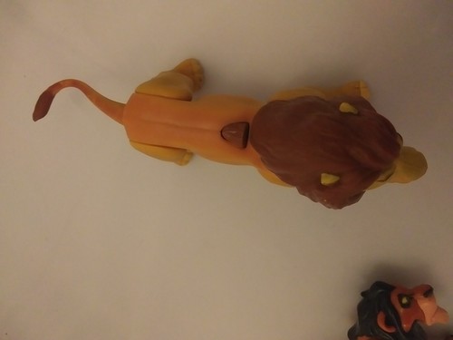 Disney Lion King Fighting Action Figure Adult Simba + Burger K Scar, Baby Simba - Picture 12 of 22