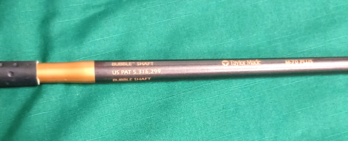 TaylorMade 10.5 Titanium Driver Bubble Shaft M-70 Plus Graphite Shaft w/ Sleeve - Picture 6 of 12