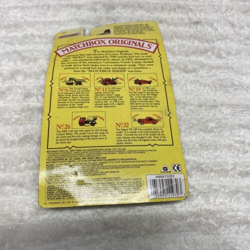 Matchbox Originals 11963 Moko Lesney Product Number 4 Massey Harris Tractor - Picture 2 of 6