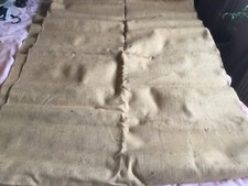 Vintage Hessian Jute Fabric 3? / 91 cm Wide x 8? / 248 cm Long.
