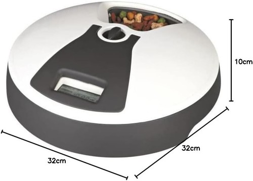 TRIXIE TX6 AUTOMATIC FEEDER FOR PETS CATS AND DOGS HOLIDAY FEEDER WET AND DRY - Picture 4 of 5